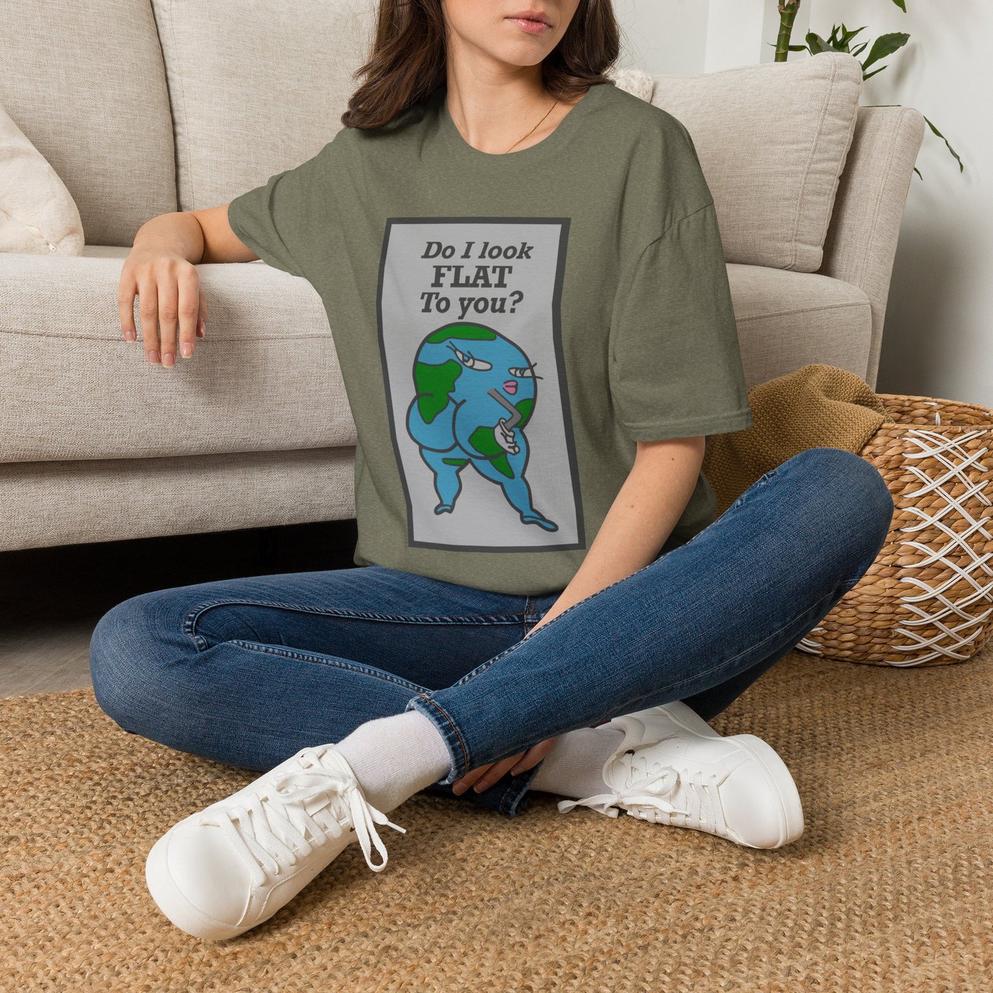 Do I Look Flat To You? Tee