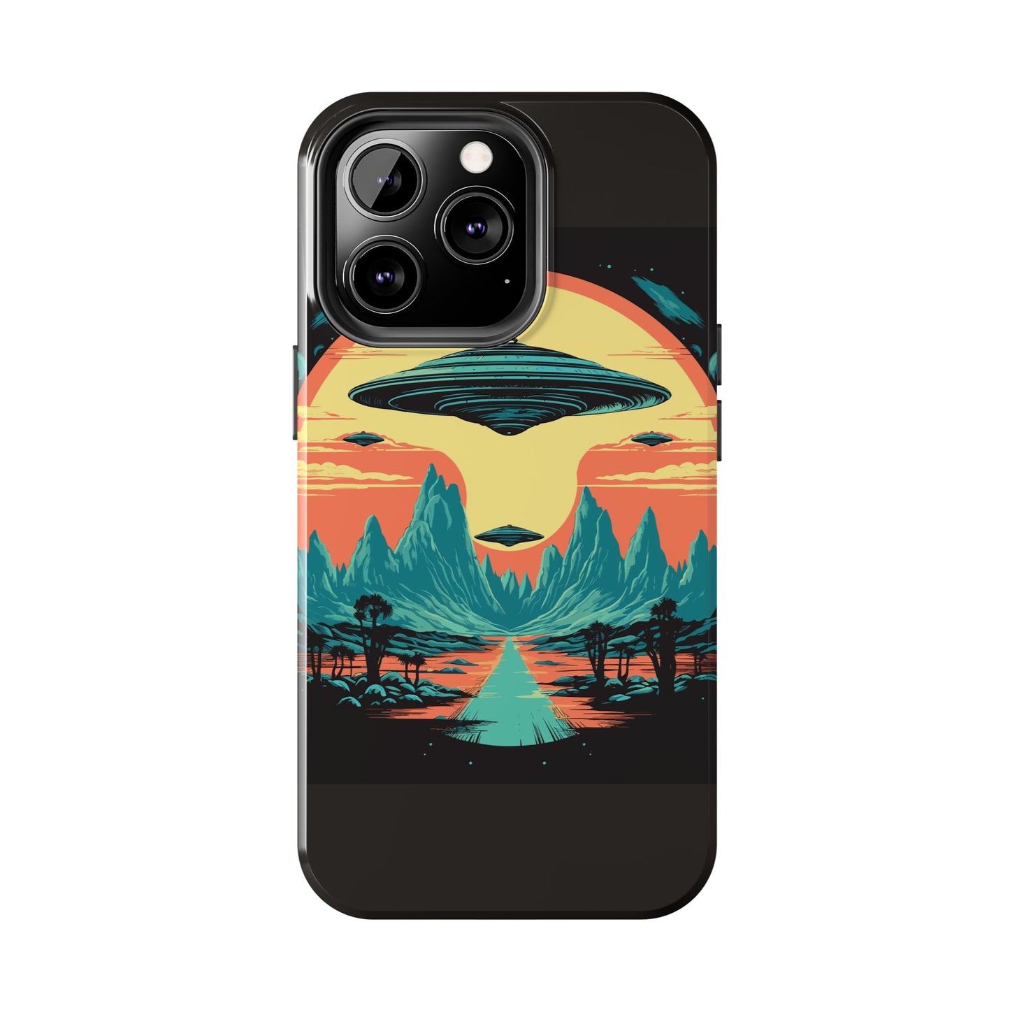 UFO Fleet Tough Phone Case