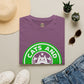 Cats And Coffee Retro Café Tee