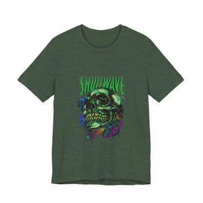 Skullwave Melting Skull Streetwear Tee