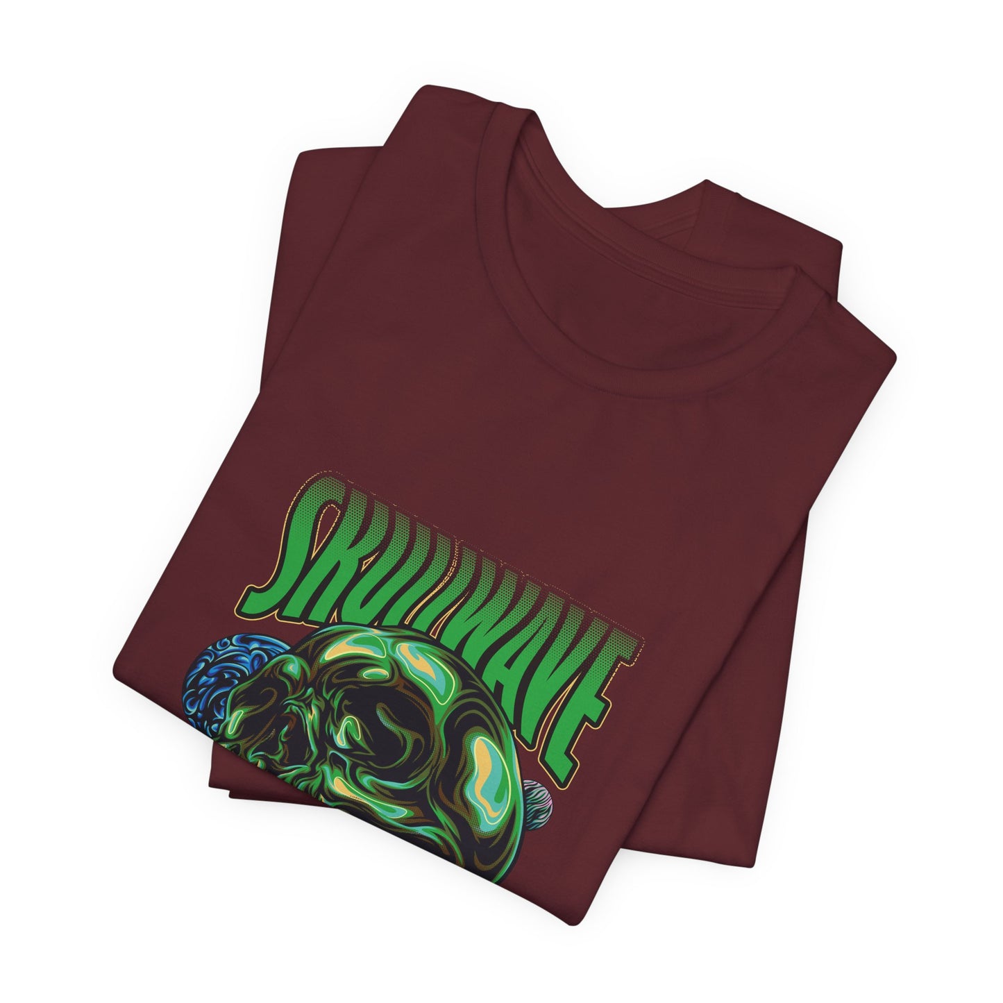 Skullwave Melting Skull Streetwear Tee