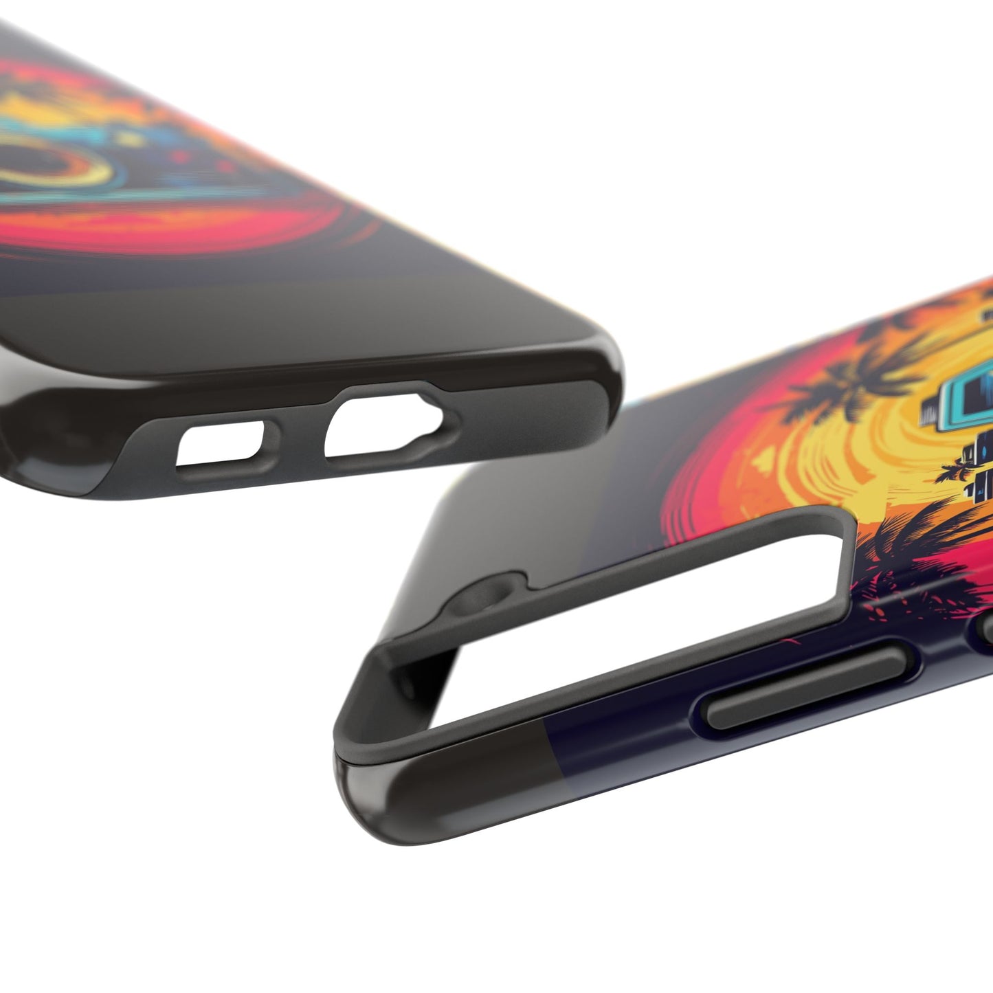 Retro Camera Sunset Tough Phone Case