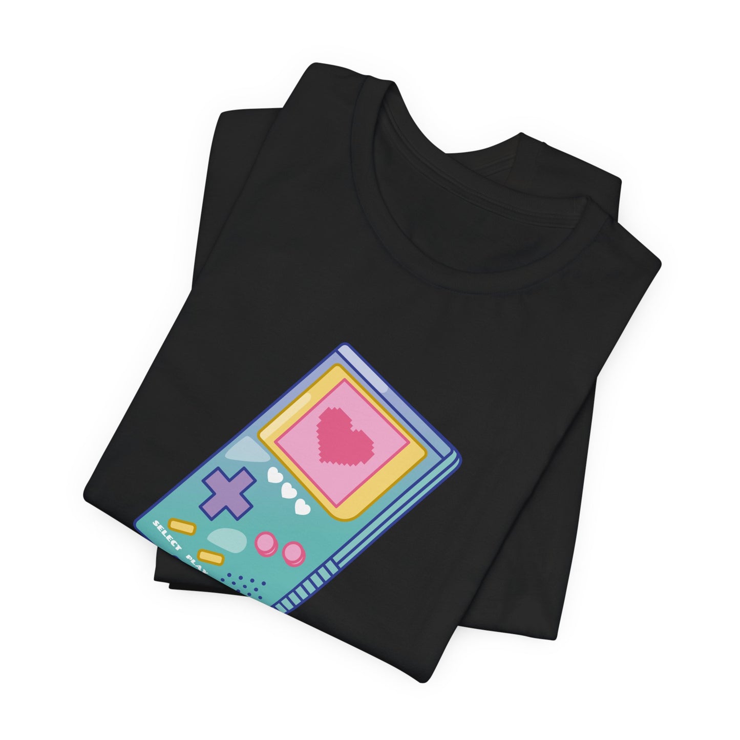Video Games Love Em Handheld Tee