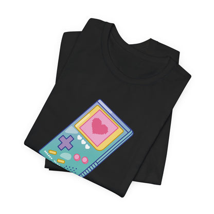 Video Games Love Em Handheld Tee