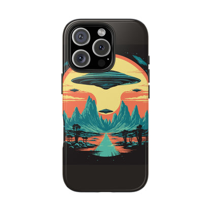 UFO Fleet Tough Phone Case
