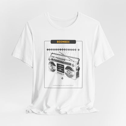 Boombox Blueprint Tee