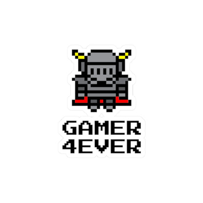 Gamer 4Ever Kiss-Cut Sticker