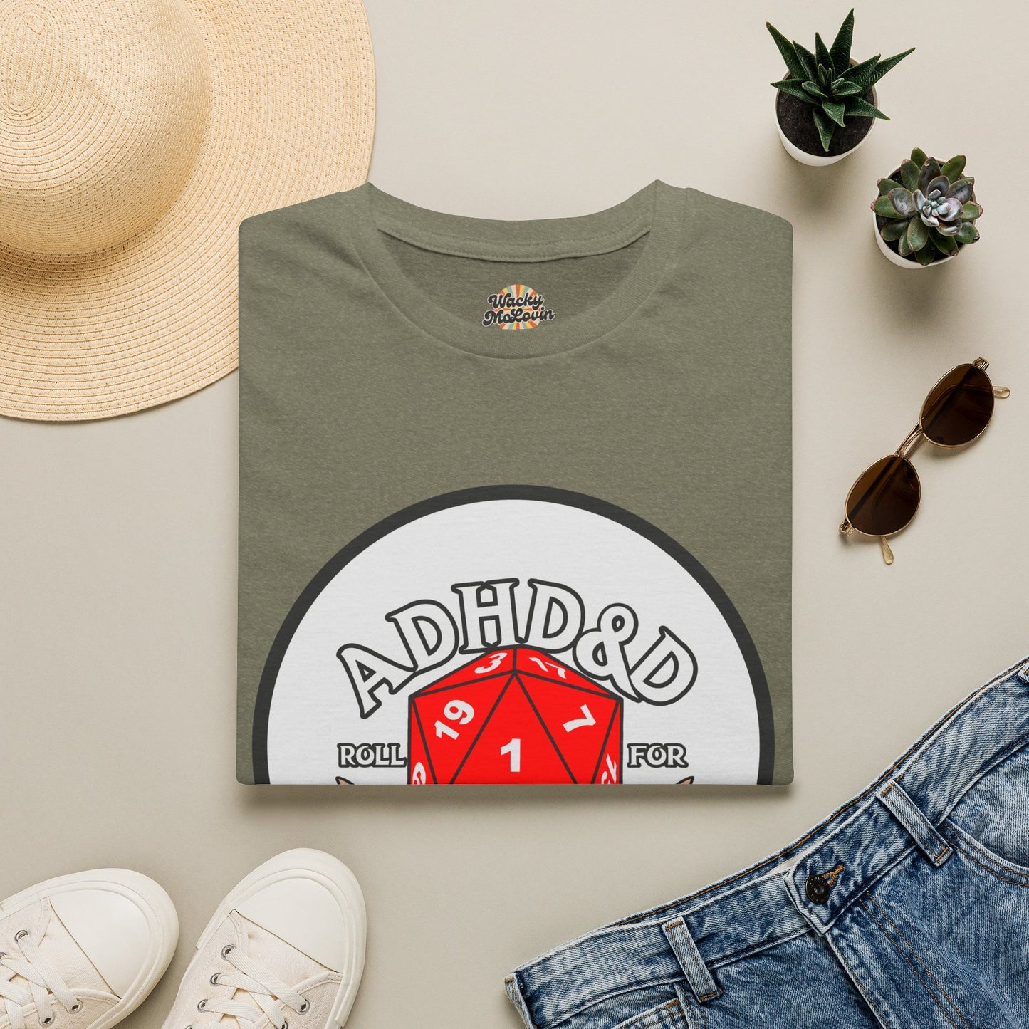 ADH&D: Roll For Concentration Tee