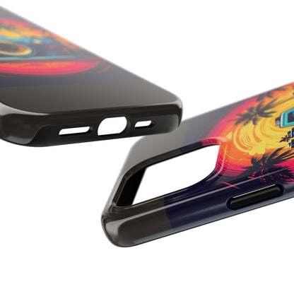 Retro Camera Sunset Tough Phone Case