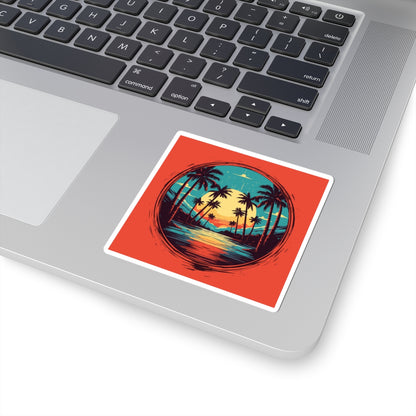 Palm Island Sticker