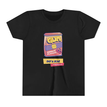 90s Kid youth tee with retro print