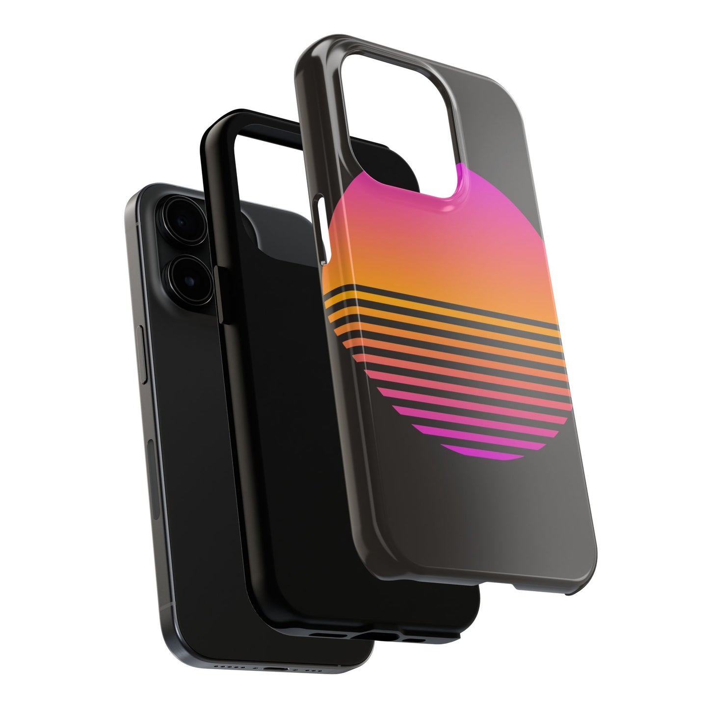 Sunset Grid Tough Phone Case