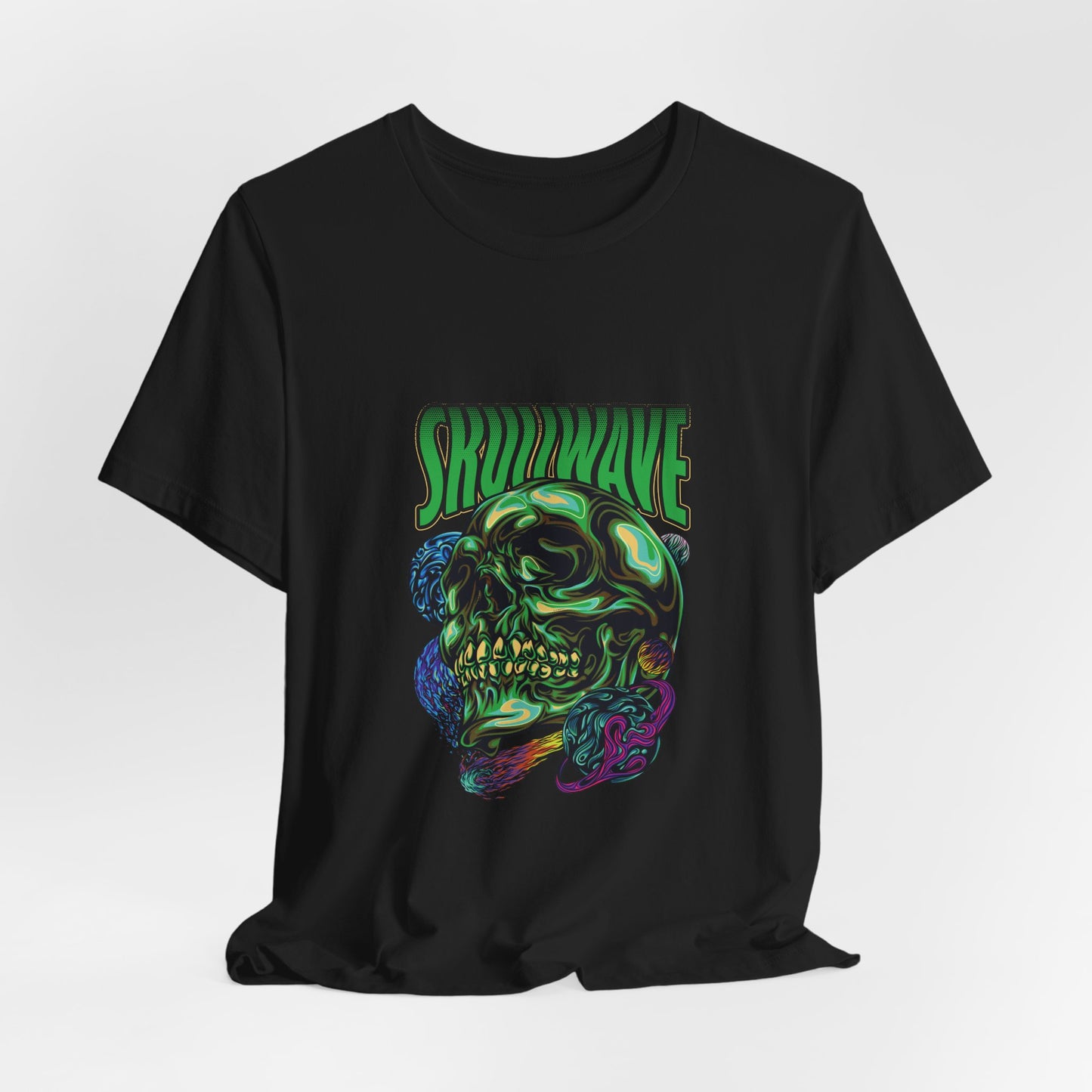 Skullwave Melting Skull Streetwear Tee