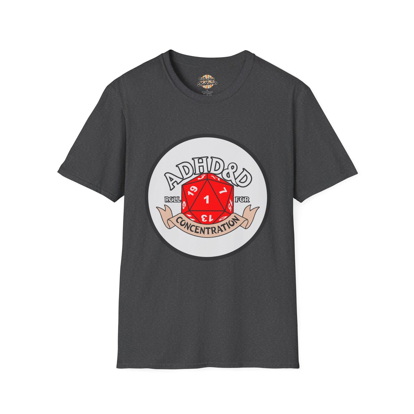 ADH&D: Roll For Concentration Tee
