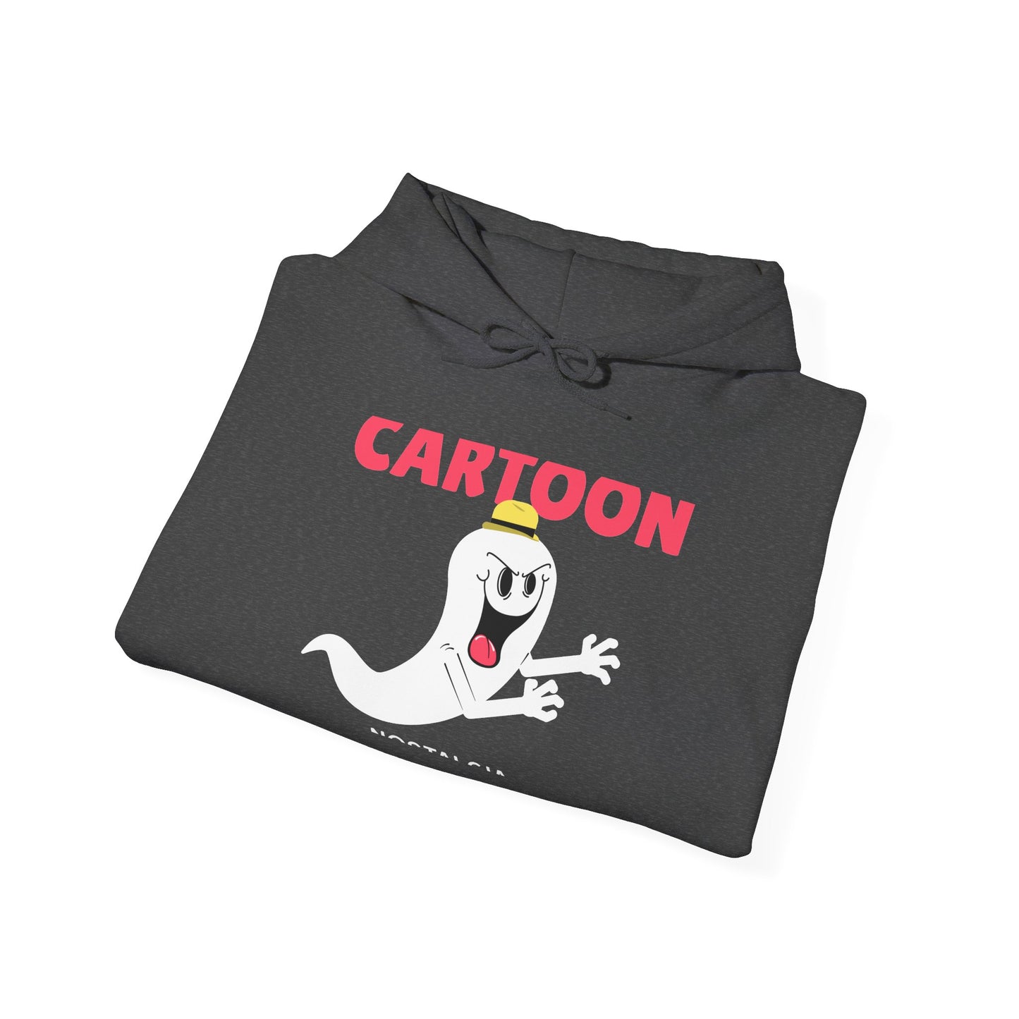 Retro Cartoon Ghost Hoodie