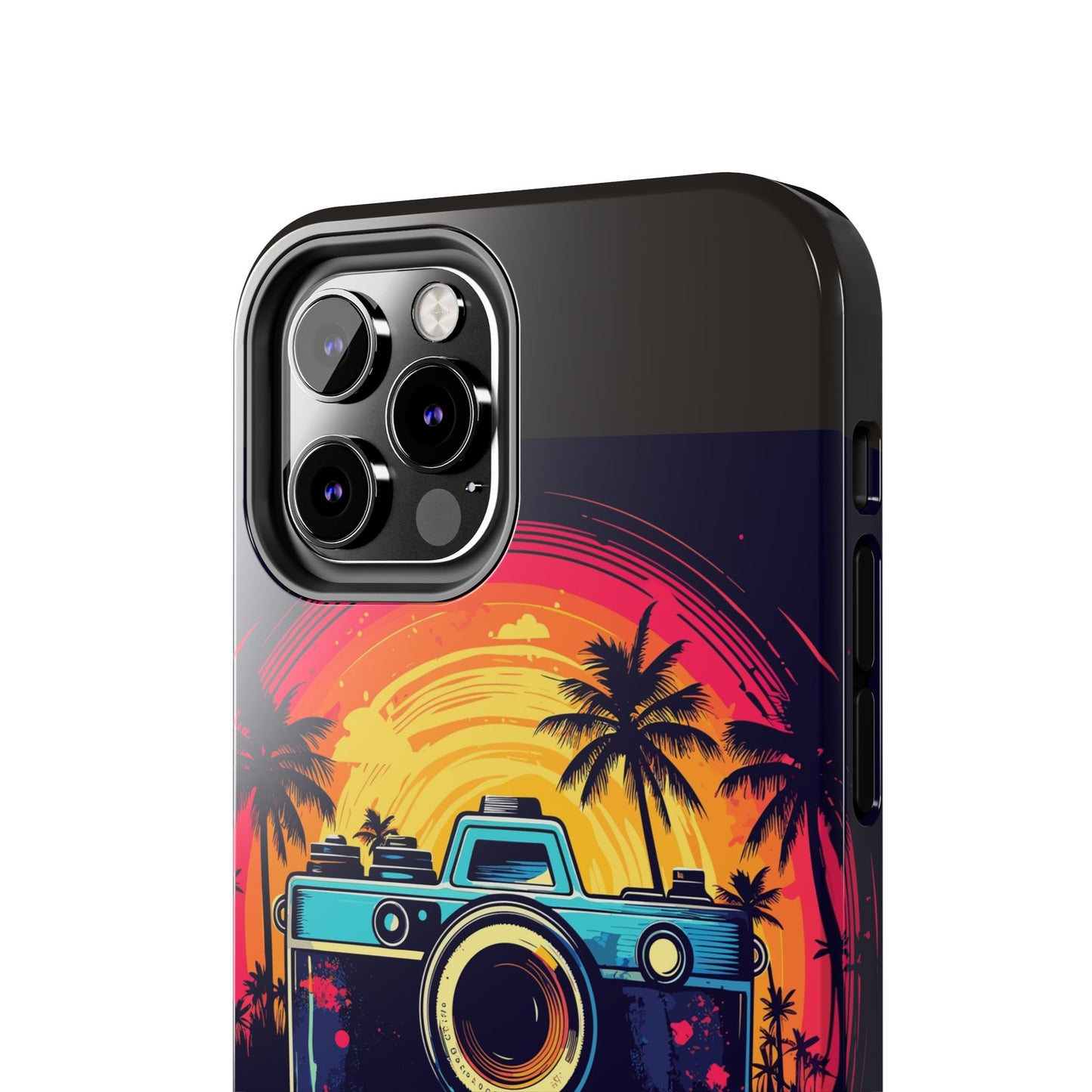 Retro Camera Sunset Tough Phone Case