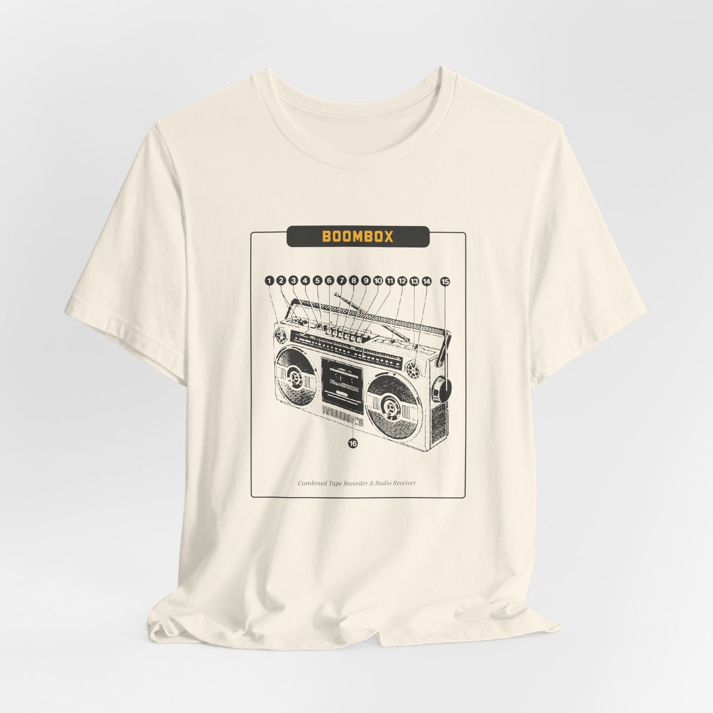 Boombox Blueprint Tee