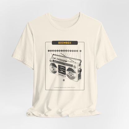 Boombox Blueprint Tee