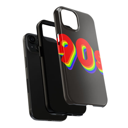 90's Rainbow Tough Phone Case