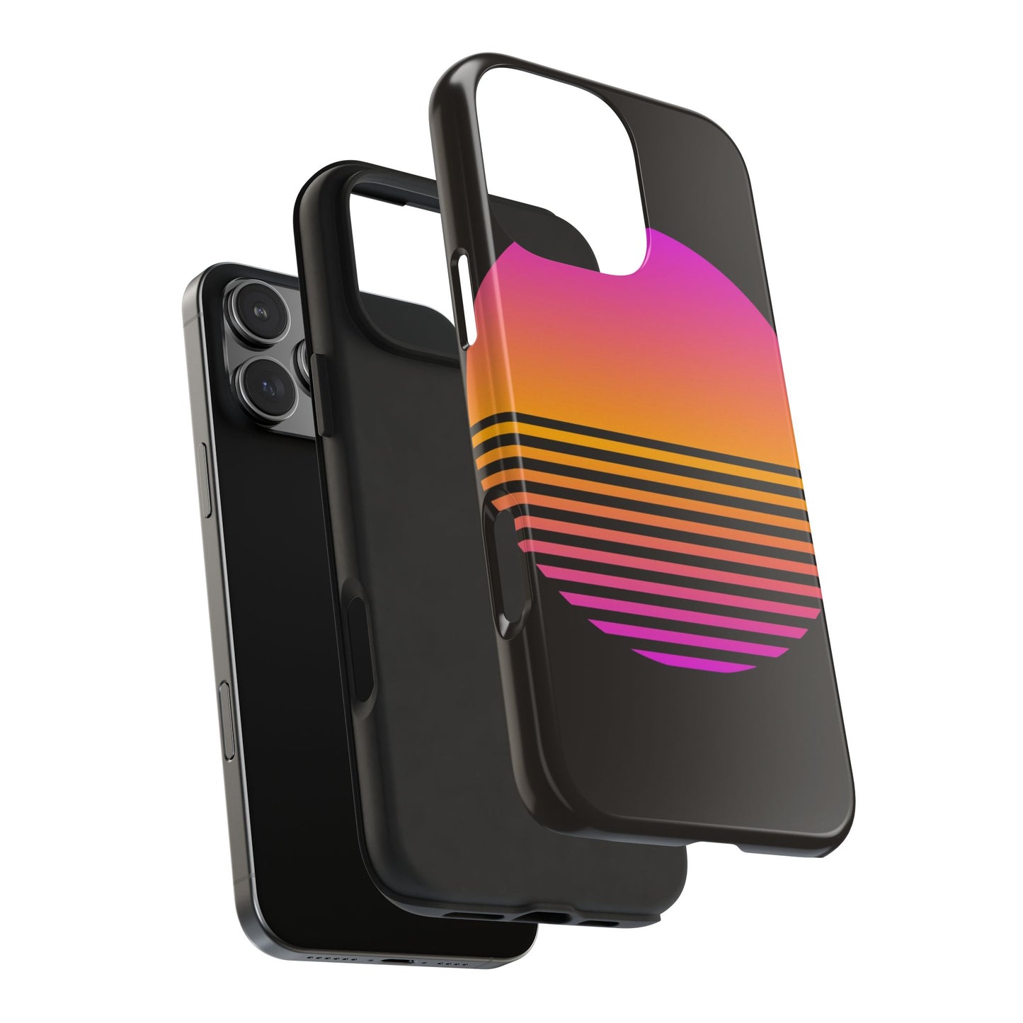 Sunset Grid Tough Phone Case
