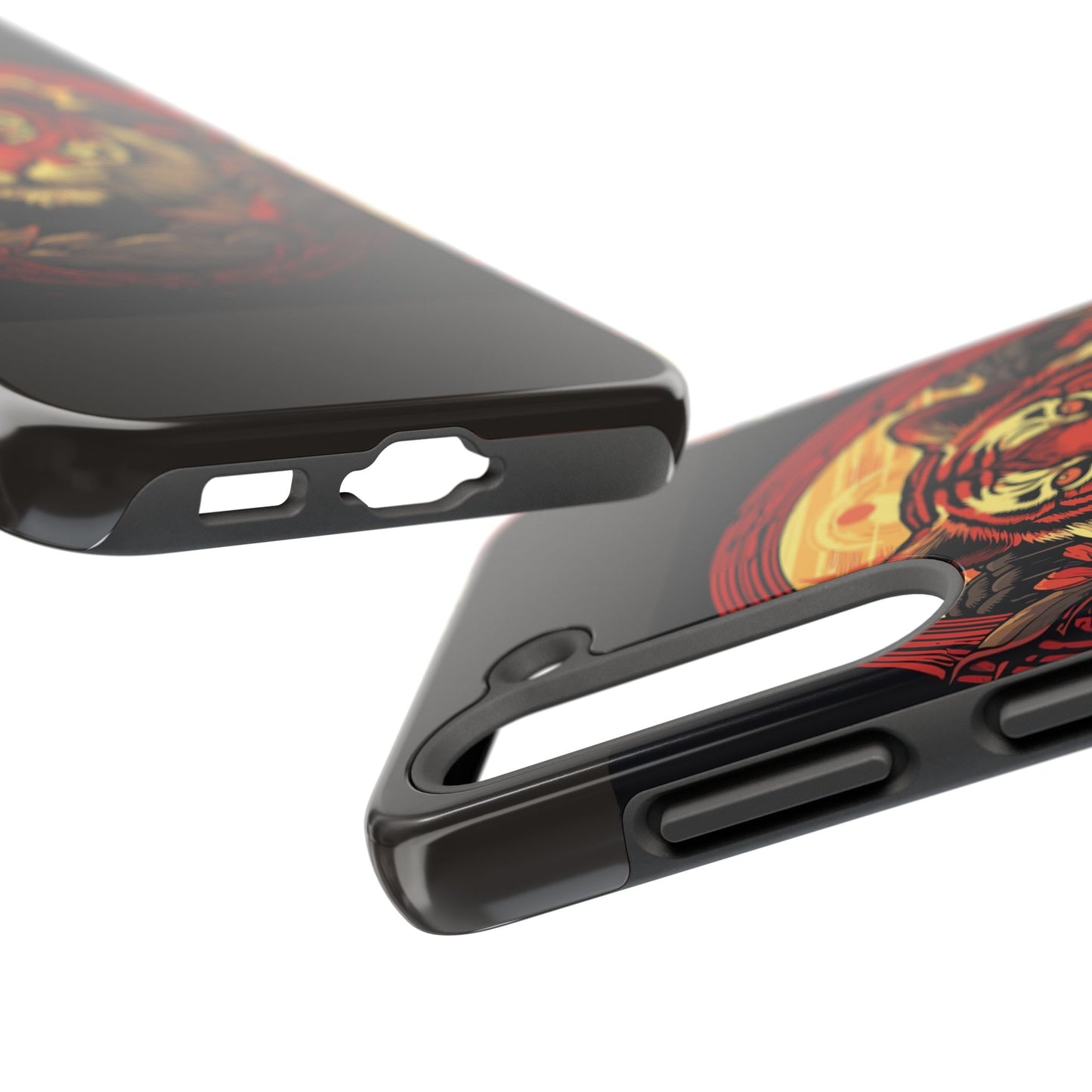 Tiger Wreath Tough Phone Case
