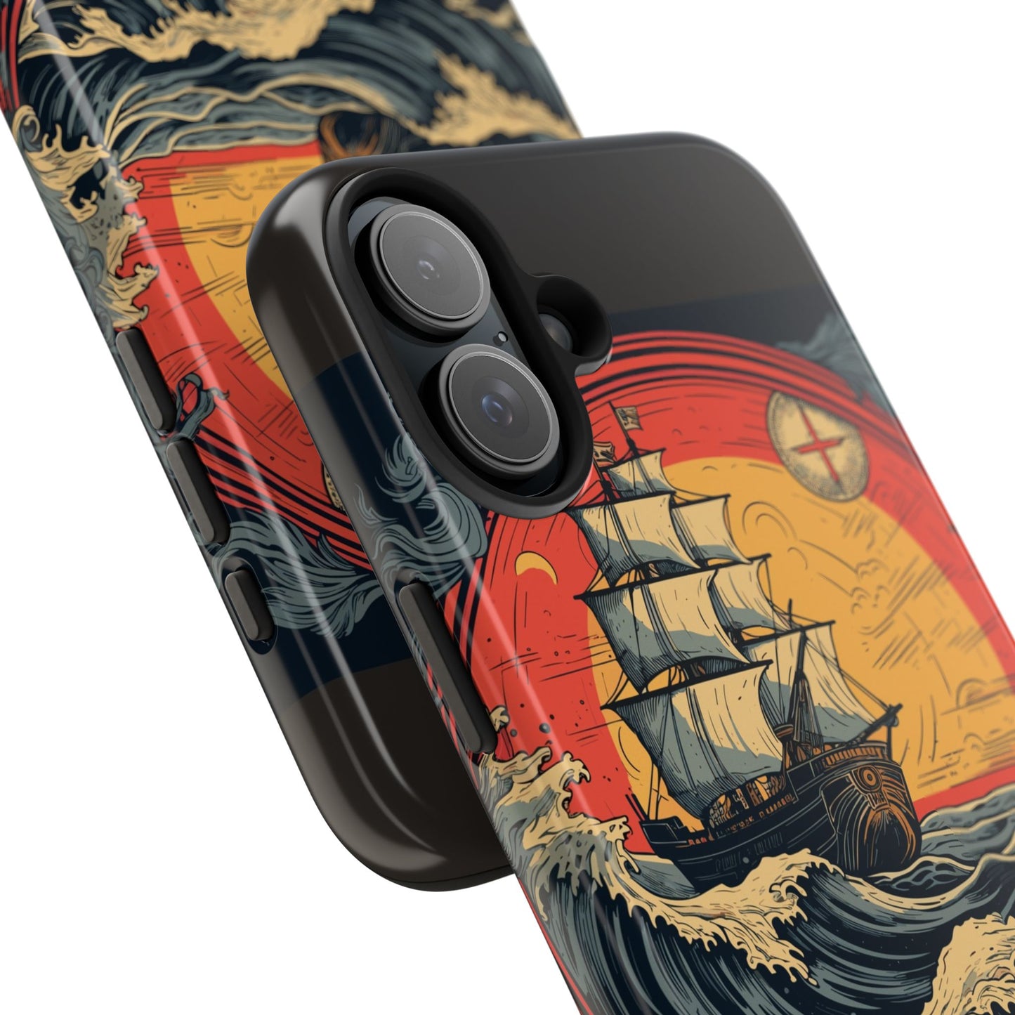 Tall Ship Storm Tough Phone Case