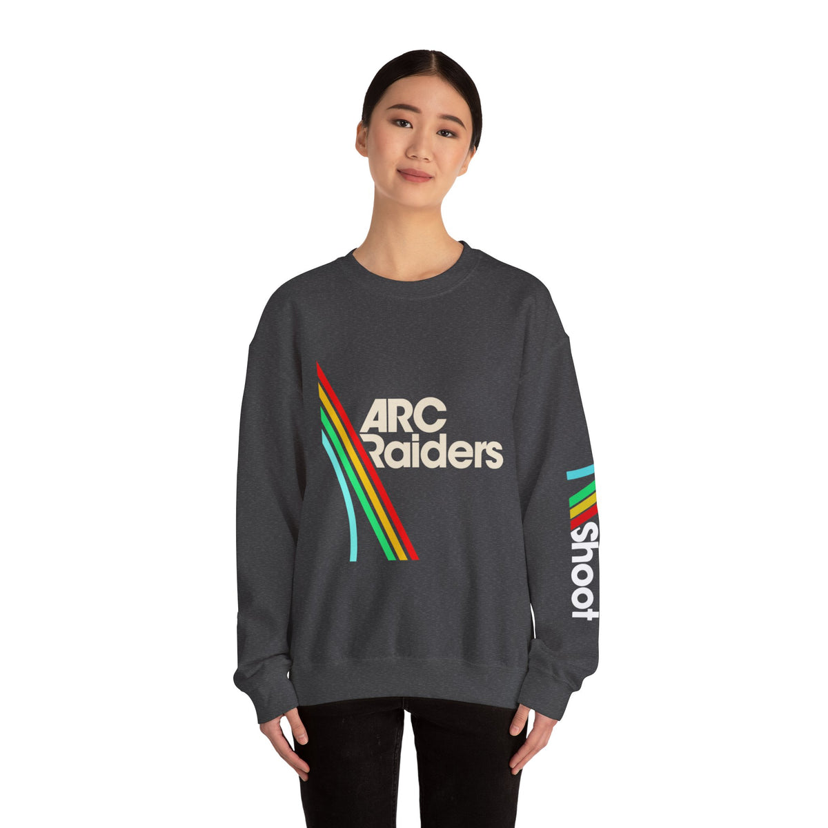ARC Raiders Retro Arcade Sweatshirt | Vintage Gamer Crewneck | Retro Gaming Sweatshirt | Arcade Inspired Gamer Apparel