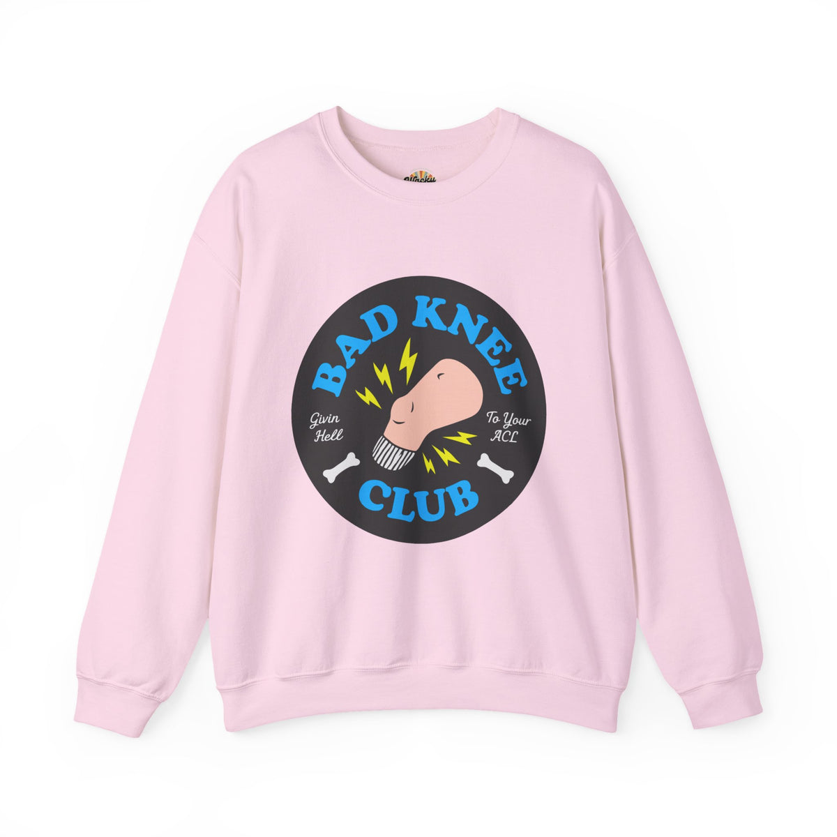 Bad Knee Club sweatshirt | Funny knee pain graphic crewneck