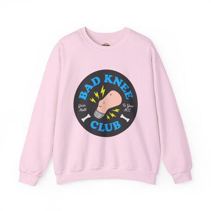 Bad Knee Club sweatshirt | Funny knee pain graphic crewneck