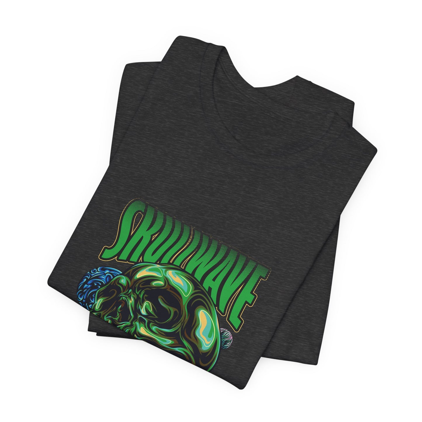 Skullwave Melting Skull Streetwear Tee