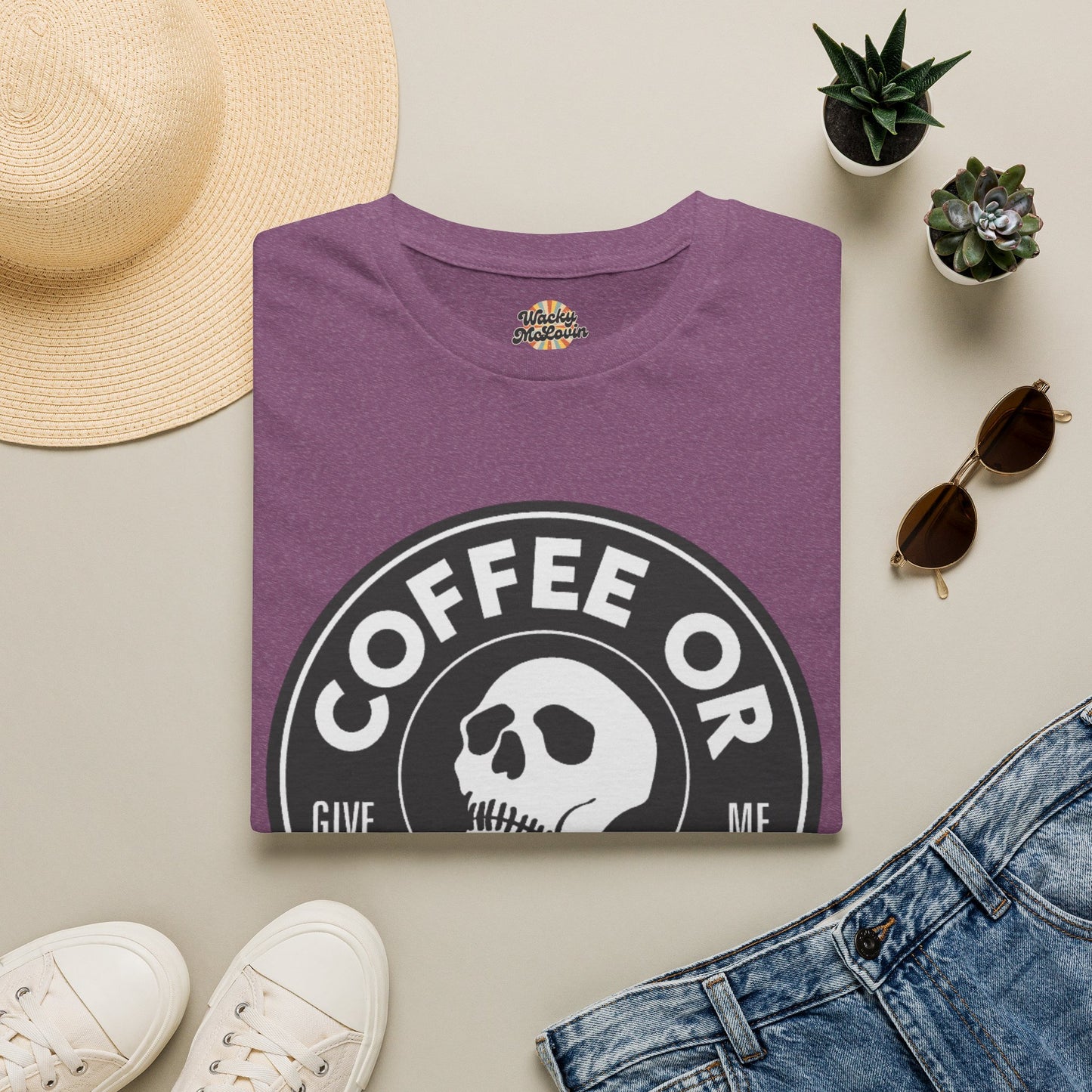Coffee Or Give Me Death Tee
