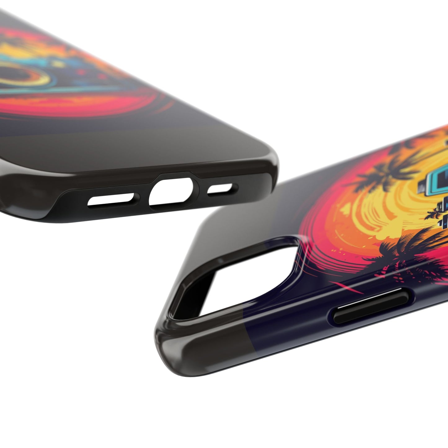 Retro Camera Sunset Tough Phone Case