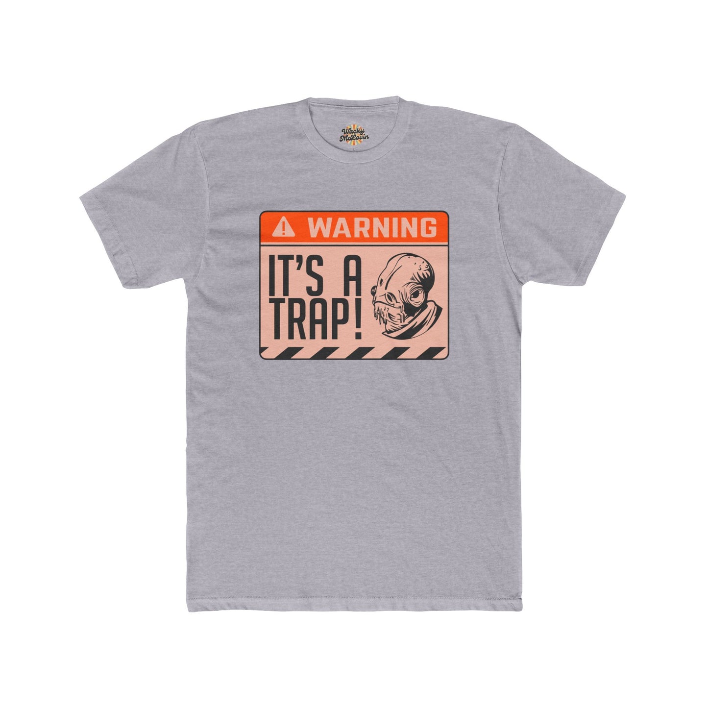 IT’S A TRAP! Retro Warning T-Shirt | Funny Gamer Graphic Tee | Lightweight Unisex Shirt
