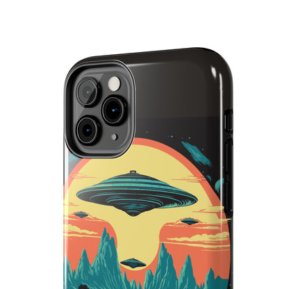 UFO Fleet Tough Phone Case