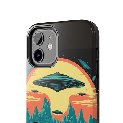 UFO Fleet Tough Phone Case
