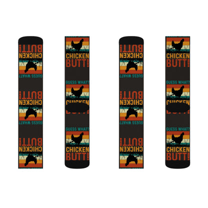 Guess What? Chicken Butt! Crew Socks