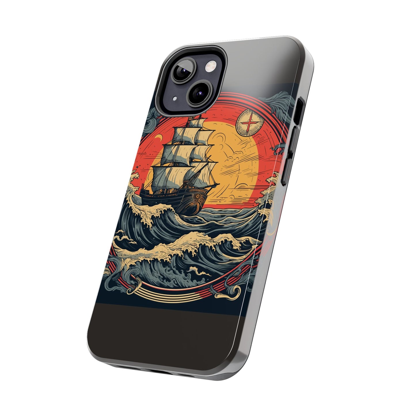 Tall Ship Storm Tough Phone Case