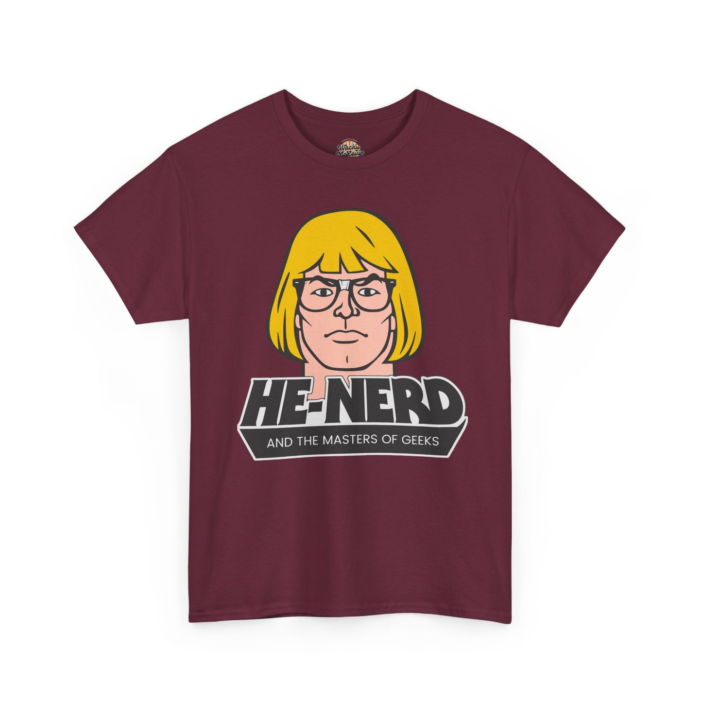 He-Nerd Masters of Geeks Parody T-Shirt