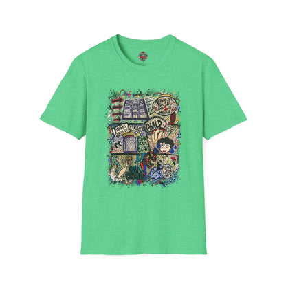 BreaksGPT Manga Card Breaker T-Shirt | Pirate Trading Card Graphic Tee Color Version