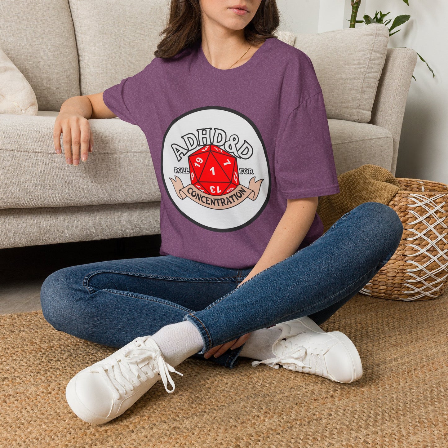 ADH&D: Roll For Concentration Tee