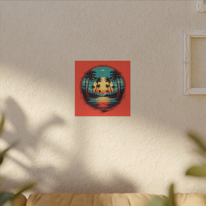 Palm Island Canvas Print