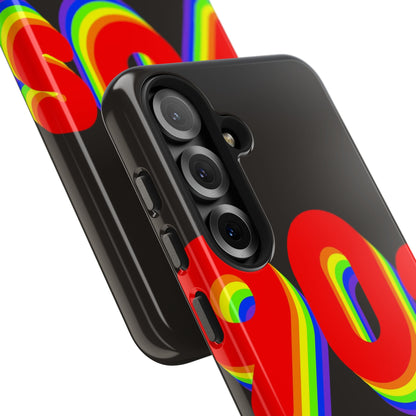 90's Rainbow Tough Phone Case