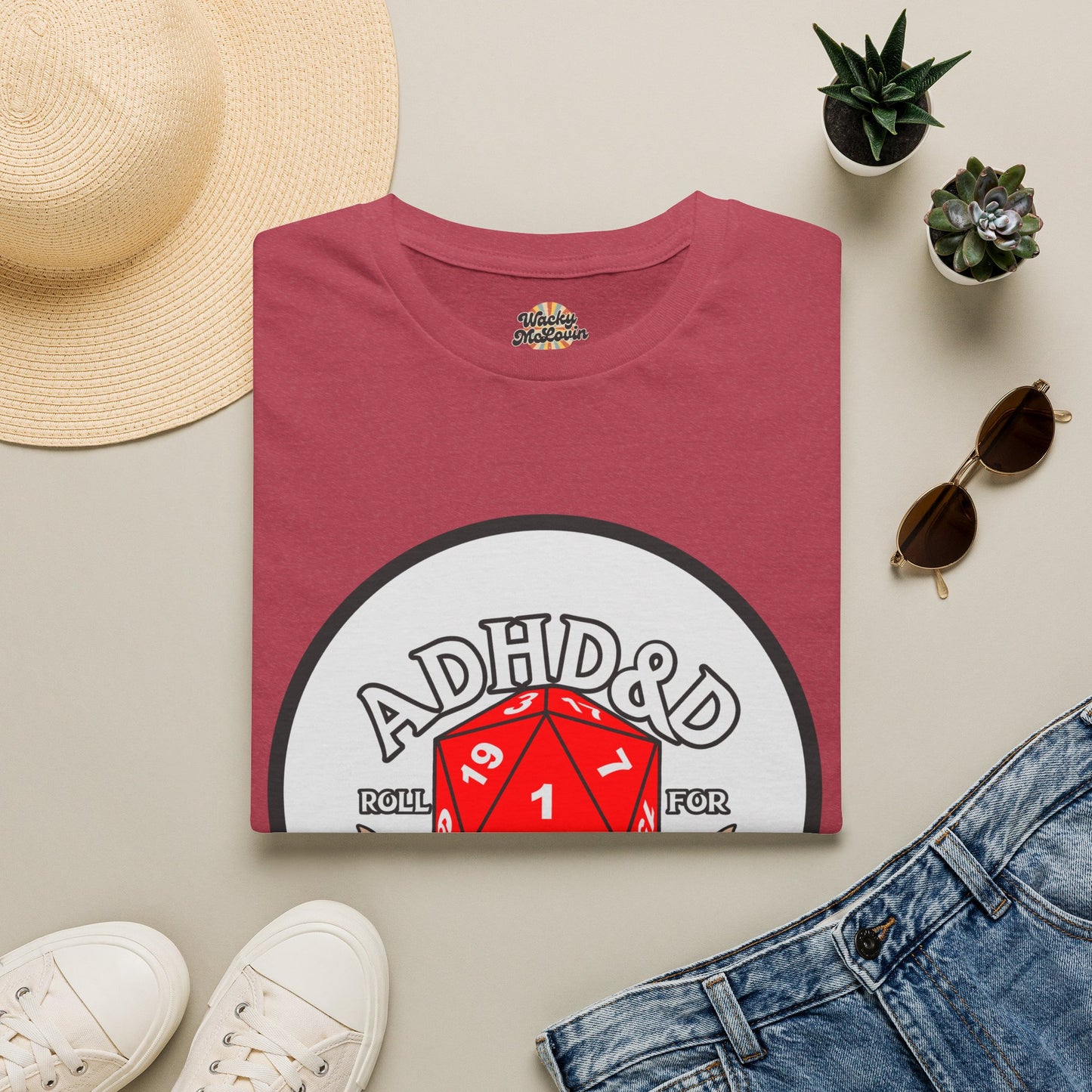 ADH&D: Roll For Concentration Tee