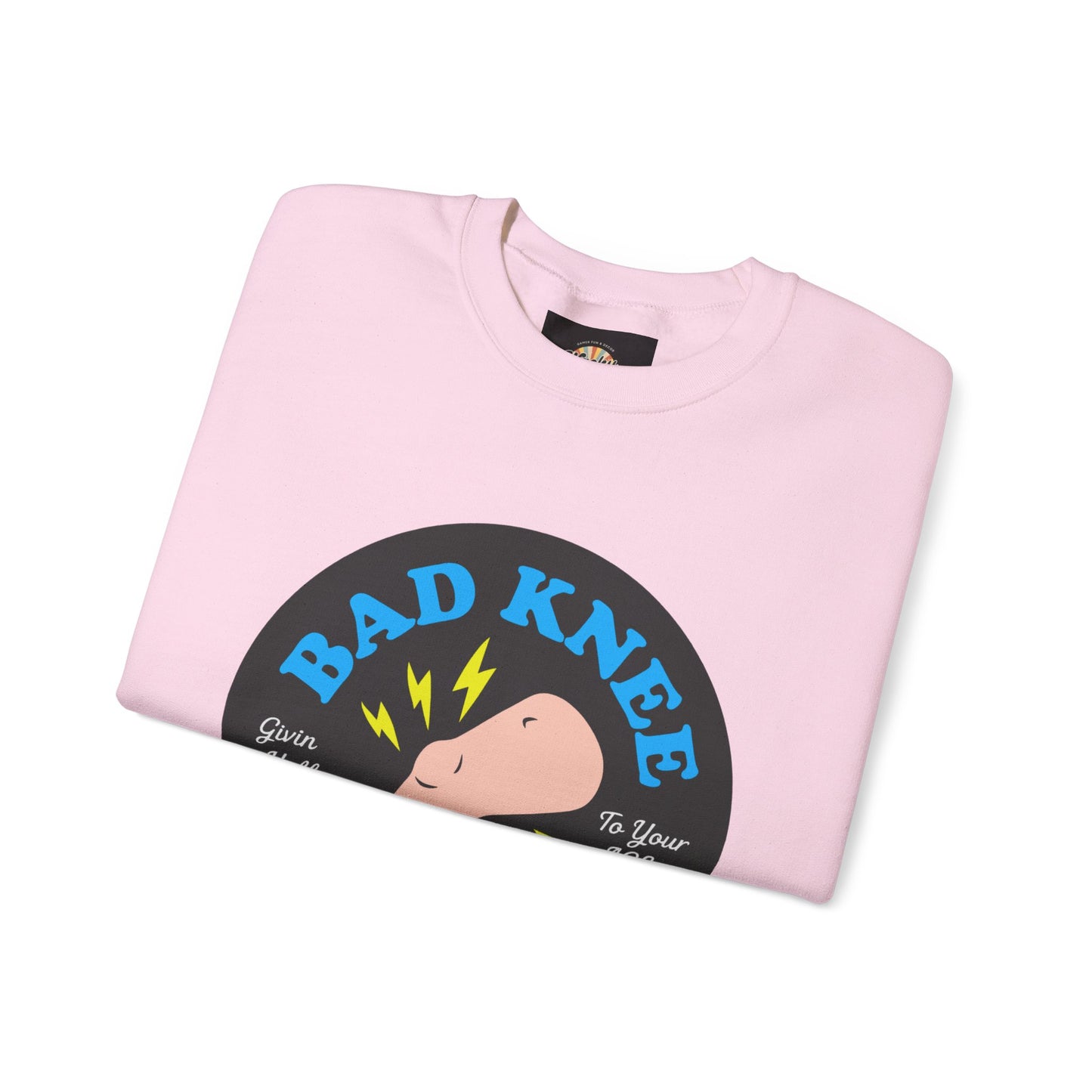 Bad Knee Club sweatshirt | Funny knee pain graphic crewneck