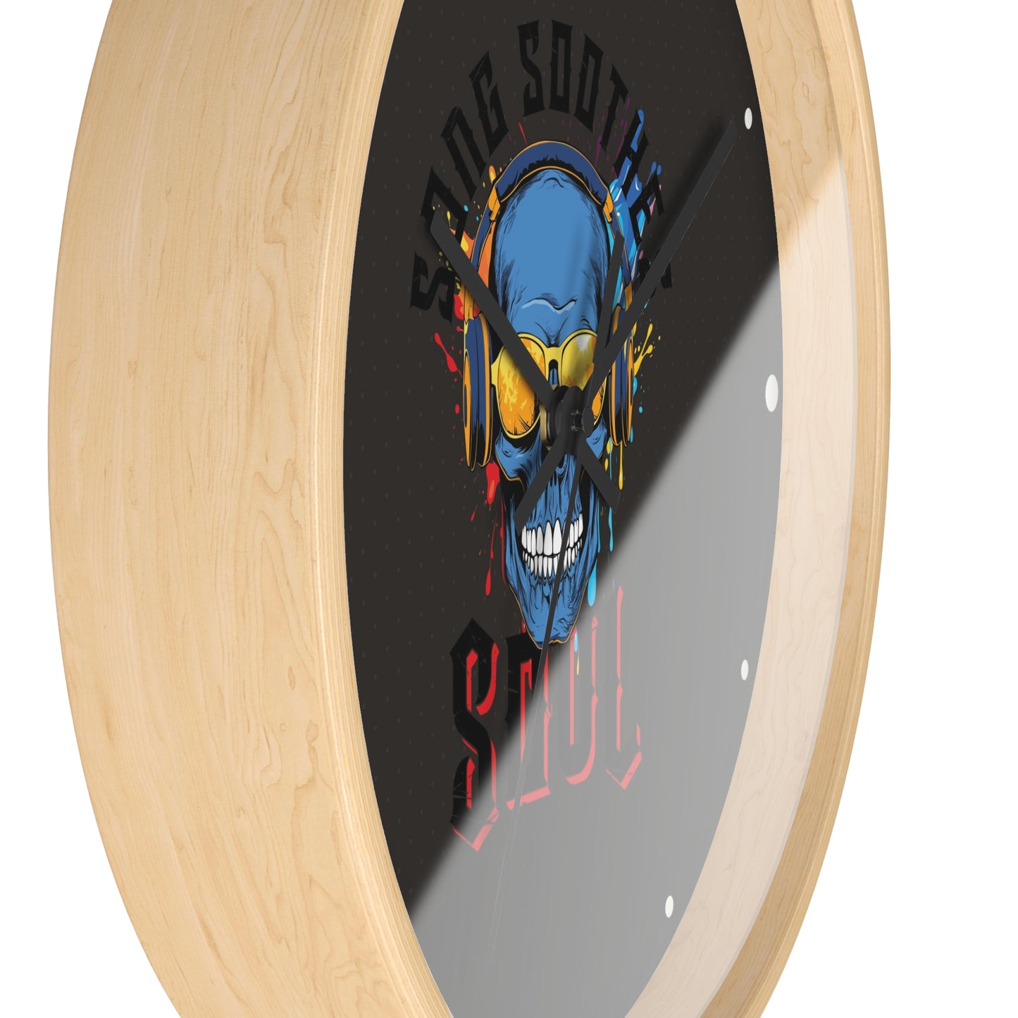 Song Soothes the Soul Wall Clock