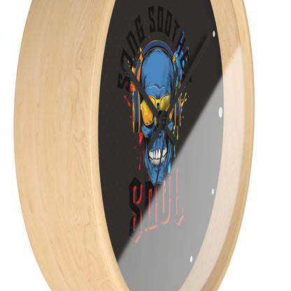 Song Soothes the Soul Wall Clock