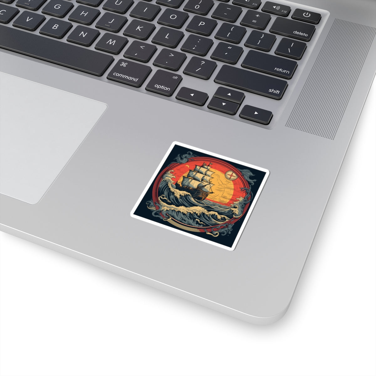 Tall Ship Storm Sticker