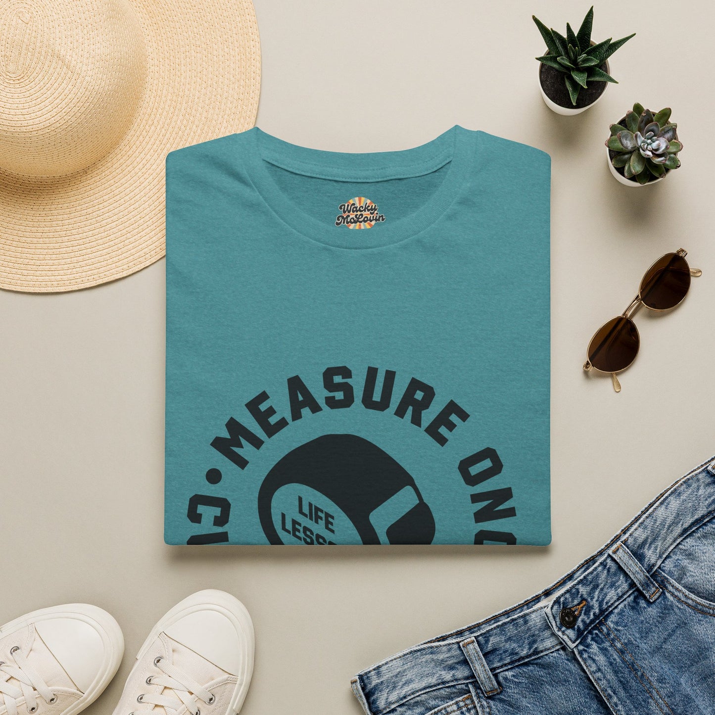 Measure Once Cuss Twice Tee