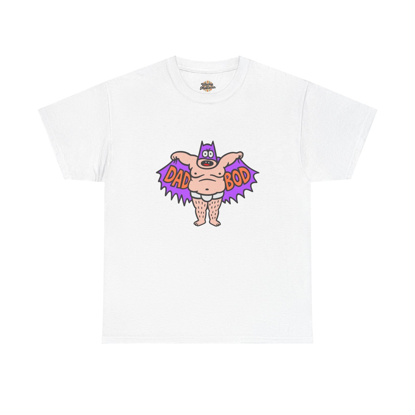 Dad Bod Hero T-Shirt | Funny Dad Graphic Tee | Lightweight Cotton Shirt