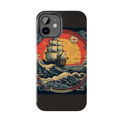 Tall Ship Storm Tough Phone Case